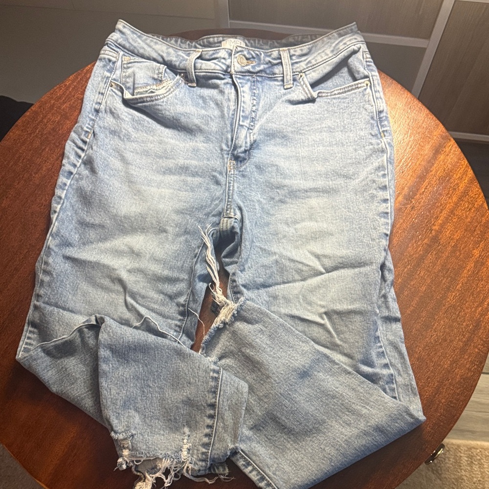 Time and Tru Light Blue Boyfriend Jeans